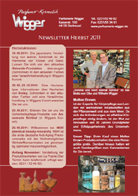 Newsletter Herbst 2011